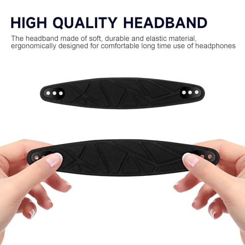 Replacement Nova Pro Headband Pad Compatible with SteelSeries Arctis Nova Pro/Nova 7 7X 7P/Nova 3/1 1P 1X Gaming Headset (Black)