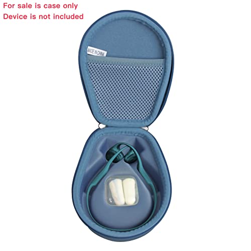 Hermitshell Hard Case for AfterShokz Trekz Air/AfterShokz Aeropex/Titanium Mini/Shokz OpenRun Pro Open Ear Wireless Bone Conduction Headphones AS650 / AS800 (Blue)(Only Case) - color: Blue