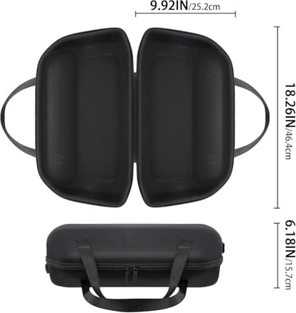co2CREA for Soundcore Boom 2 Plus Outdoor Speaker Hard Protective Case | Portable Travel Design, Padded Interior, Detachable Shoulder Strap, Hand Strap And Strong Zipper For Easy Carrying