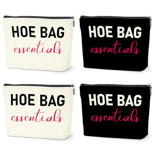 4 PCS Funny Gifts for Women Makeup Bag, Girls Weekend Gifts For Women - color: Multicolor 0093