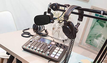 PodMic Pop Filter Foam Cover - Mic Windscreen Wind Cover Customized for Rode PodMic USB Versatile Dynamic Broadcast Microphone to Blocks Out Plosives