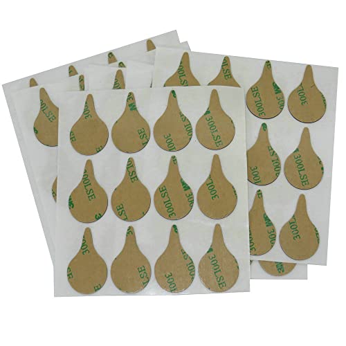 Lavalier Microphone for Hiding Lavalier Musical Mic and Reduce Wind Noise, Pack of 80 Stickies and 80 Fabric Discs