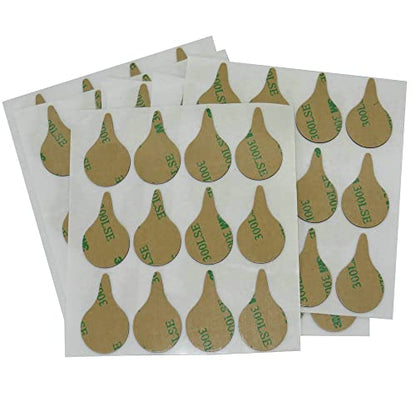 Lavalier Microphone for Hiding Lavalier Musical Mic and Reduce Wind Noise, Pack of 80 Stickies and 80 Fabric Discs