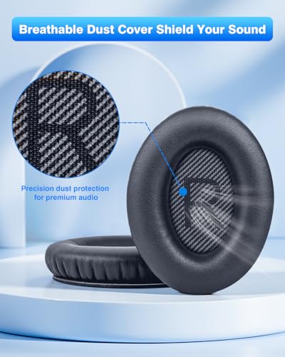 Earpads for Bose Quiet Comfort QC 35 / QC35 ii / QC25 / QC15 Headphone - color: Blue