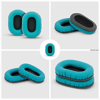 Brainwavz Replacement Earpads for SONY MDR 7506, V6, CD900ST, Memory Foam Ear Pad & Suitable for Other On Ear Headphones, TURQUOISE - color: Turquoise