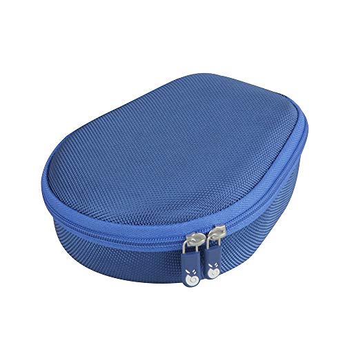 Hermitshell Case for AfterShokz Trekz Air/AfterShokz Aeropex/Titanium Mini/Shokz OpenRun Pro/SHOKZ OpenRun Pro 2 Open Ear Wireless Bone Conduction Headphones AS650 / AS800 (Ocean Blue)(Only Case) - color: Ocean Blue