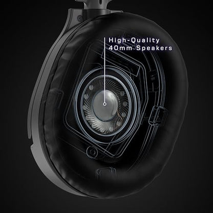 Turtle Beach Recon 70 Multiplatform Gaming Headset for PC, PS5,PS4,Xbox Series X|S,Xbox One, & Mobile w/ 3.5mm Wired Connection-Flip-to-Mute Mic, 40mm Speakers, Lightweight Design, Black (Pack of 6) - size: Standard (Pack of 6)