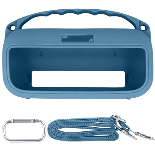 Silicone Cover for Bose SoundLink Flex Portable Speaker 2nd Gen | Scratch-resistant, Unhindered Sound, Silicone Construction, Portable Carrying Silicone Cover, Blue Dusk Silicone Cover - color: Blue Dusk Cover