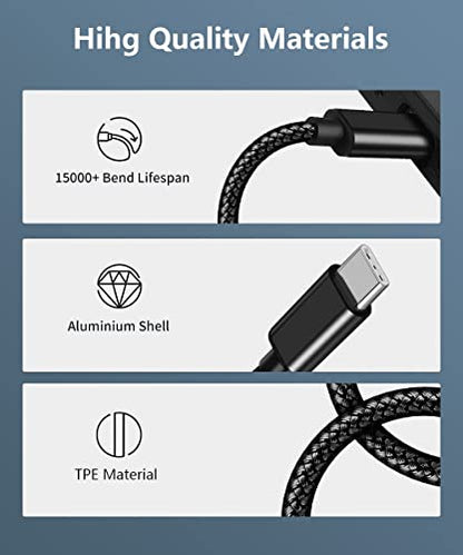 USB C to 3.5mm Aux Cable, 2 in 1 USB C to 3.5mm Car Stereo Aux Headphone Jack Cable with PD 18W Charging Compatible with iPhone 17/17Pro/16/16e/15 Pro Max, Galaxy S25/S24/S23/S22/S23FE, Pixel 9/8/7 - color: Black