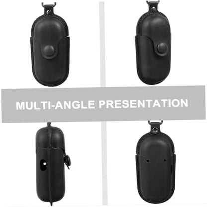 Wireless Earphone Holder for Earbuds 3i, Black Leather