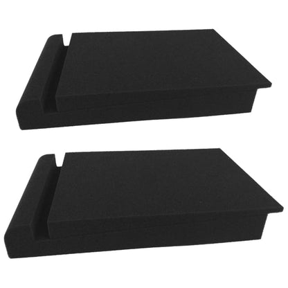 Totority Speaker Isolation Pads, Anti-Vibration Foam Cushions,2 Sets | Soundproof Shock Absorption Mat to Reduce Noise Interference, High-Density Sponge Base for Audio Equipment Protection