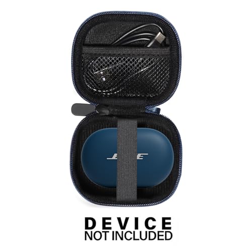 Case for Bose New QuietComfort True Wireless Noise Cancelling Earbuds (Blue) - color: Blue