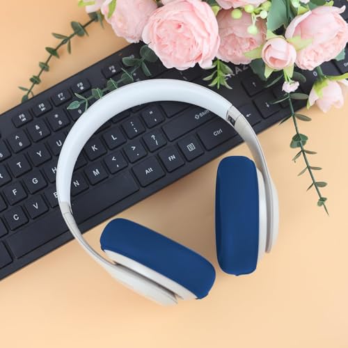 Studio Pro Ear Covers for Beats Studio Pro Headphones Sweat Proof Covers Shockproof and Drop-Resistant,Washable Silicone Case Accessories (Blue) - color: Blue Case