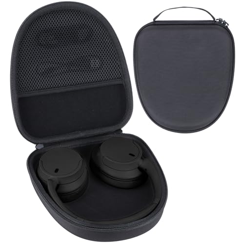 Case for Sony WH-CH720N WH-CH520 WH-CH510 WH-CH710N Headphones | Hard Shell Shockproof, Mesh Bag Organizer, Lightweight Travel, fit for WH-1000XM3 Noise Canceling Headphones - color: Black Case, size: for WH-CH720N