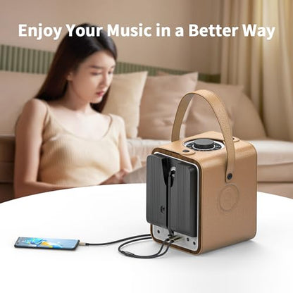 3.5mm 1/8 TRS to Dual 6.35mm 1/4 TS Mono Breakout Cable Y Splitter Stereo Cord Adapter Compatible with iPhone, iPod, Computer Sound Card, CD Player, Multimedia Speaker, Home Stereo System-26FT - size: 26FT
