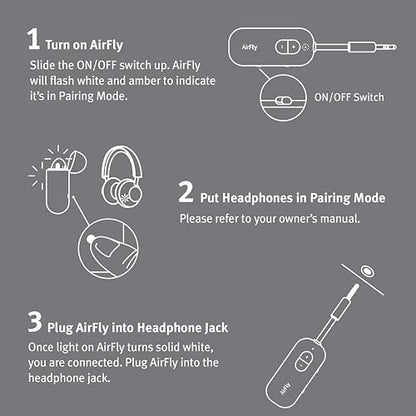 Twelve South AirFly SE Bluetooth Wireless Audio Transmitter Receiver & Twelve South Butterfly 2-in-1 USB-C MagSafe Charger - style: Bundle AirFly SE + ButterFly