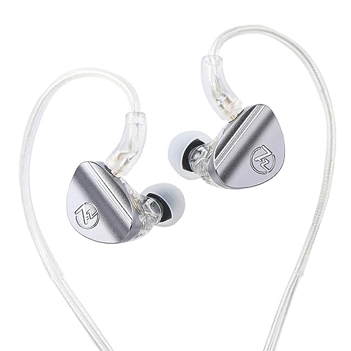 Linsoul 7HZ SONUS 1DD+1BA Dual Driver in Ear Monitor HiFi Wired Earbuds IEM - color: Grey