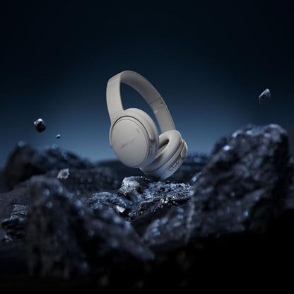 Bose QuietComfort Headphones - Wireless Bluetooth Headphones, Active Over Ear Noise Cancelling and Mic, USB-C Charging, Deep Bass, Up to 24 Hours of Playtime, Moonlight Grey - Limited Edition Color - color: Moonlight Grey