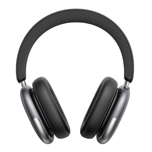 Eduiosma Bluetooth Headphones Wireless Over Ear 80H Playtime with Mic | Noise Reduction, Low Latency, Bluetooth 6.0, Deep Bass, Hi-Fi Stereo Sound, Comfortable, Lightweight for Travel Home Work