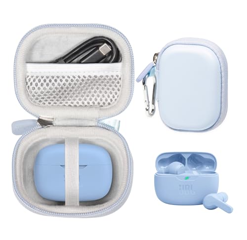 Case for JBL Vibe Beam True Wireless Noise Cancelling Earbuds (Blue) - color: Blue