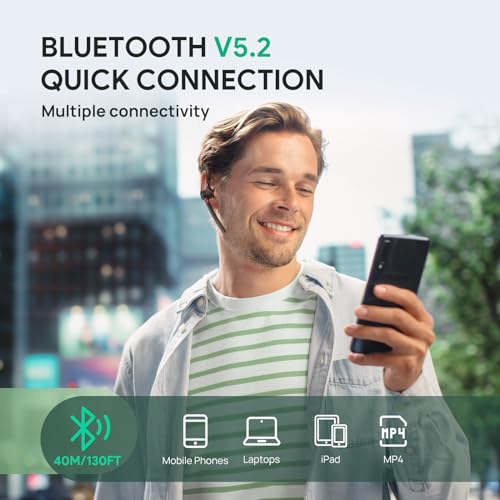 Yealink Bluetooth Headset BH71,Wireless Bluetooth Earpiece with 4 Noise Canceling Microphones,Teams&Zoom Certified,Mute Function,Connect to Cell Phone/Laptops,No Dongle | Yealink BH71 Bluetooth Headset Wireless Bluetooth Earbud with 4 Noise Canceling Micr