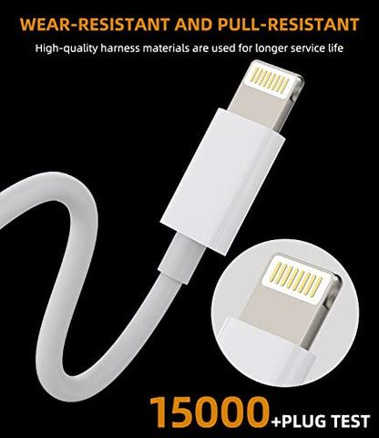 Lightning to 3.5mm Headphone Splitter Dongle 3in1(2Pack)Iphone AUX Adapter Charger Audio Jack Cable Adaptador Para for Apple MFI Certified 11 12 13 14 Pro Max Mini X 7 8plus Ipad Earbud Converter Cord