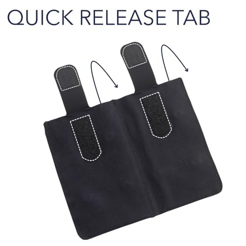 URSA Live Pouch: Premium Belt & Instrument Strap Pouch for Wireless Transmitters & Receivers. Quick and secure removal and attachment. Compatible with Line 6, Sennheiser, Shure & More - color: Double