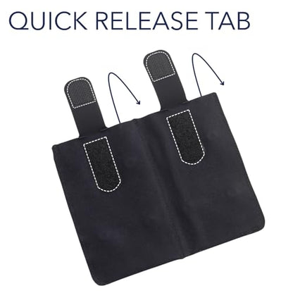 URSA Live Pouch: Premium Belt & Instrument Strap Pouch for Wireless Transmitters & Receivers. Quick and secure removal and attachment. Compatible with Line 6, Sennheiser, Shure & More - color: Double