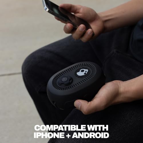 Skullcandy Session 540 Portable Lightweight Bluetooth Speaker - True Black | Waterproof, Dustproof, 17 Hours of Playtime, Built for Home, Outdoors, Party, Travel, Big Sound, iPhone Android Compatible - color: True Black