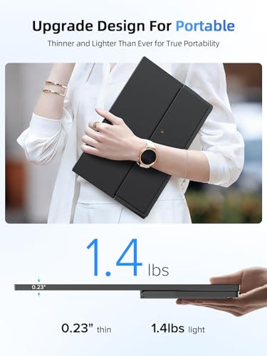 UPERFECT Portable Monitor Touchscreen 15.6 Inch 125% sRGB Travel Monitor - size: 15.6 inch