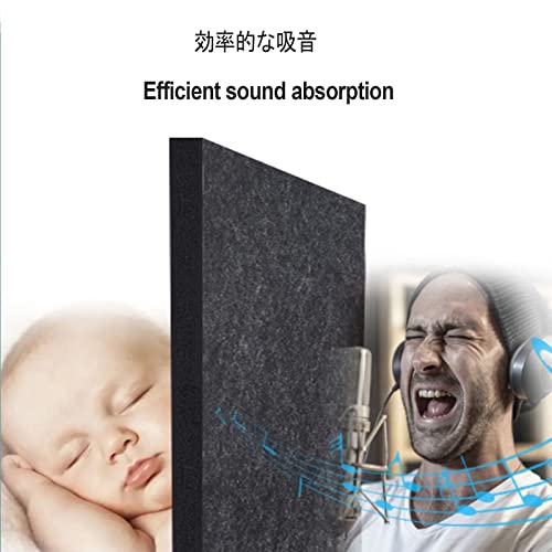 Portable Sound Recording Vocal Booth Box,Sound Proof Foam Panels,Large, Foldable,Super Dense Sound Absorbing Foam,Sound Panels, for Condenser Microphone Recording Equipment
