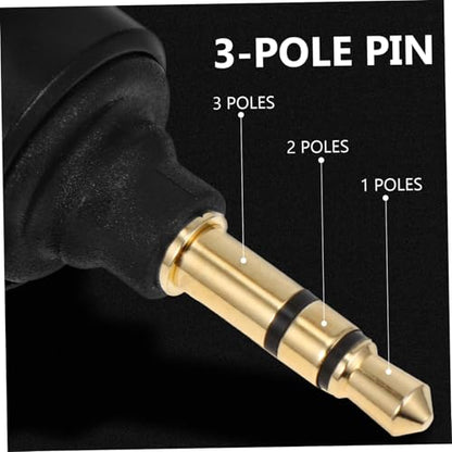 Bendable Live Streaming Microphone with 3.5mm Plug, Stereo PC and Laptop Recording Mic for Mobile Phones and Tablets, Compact Desktop Audio Accessory for Online Broadcasts