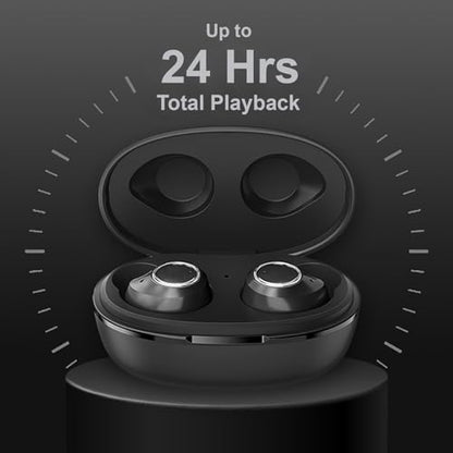 Wireless V5.3 Bluetooth Earbuds Compatible with Samsung Galaxy Z Fold 5 IPX6 Super Bass Plus 24Hrs Charging Travel Case for in-Ear Headphones