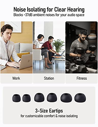 Audiovance Vibes 201 HiFi Wired Earbuds in Ear Monitor Headphones | Clear Sound, Deep Bass, Noise Isolating, Silver Plated Cord, Comfort-Fit IEM Earphone，Ear Bud Case, 3.5mm Plug, Clear Brown