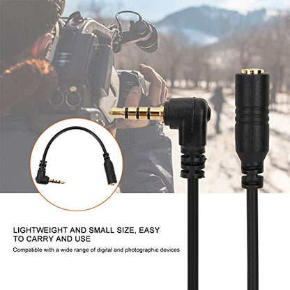 TRS to TRRS Converter Adapter Cable, TRS to TRRS Adapter, Male Female 3.5mm Earphone Headphone Microphone Converter Adapter Cable Line for Smartphone | Earphone microphone converter cable for smartphone, audio adapter line