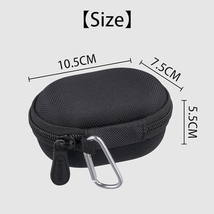 Aenllosi Hard Case for Shure MoveMic Two/Two Kit - Pro, Microphones,Black | EVA case construction, Water-resistant design, Impact-resistant design, Case only - style: For Shure Movemic Two-pro