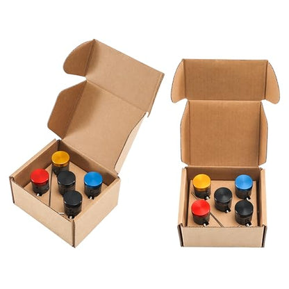 MKFAUDIO 3 Pin XLR Female Connector, 90 Degree Low Profile, 5 Pack | DIY, Gold 3 Pin, Right Angle Rotateable, Multi-Color,with Wrench for Microphone Audio - style: Multi-color Female
