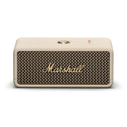 Marshall Emberton III Portable Bluetooth Speaker - Rugged Waterproof/Dust-Proof Design | Loud Stereo Sound, Deep Bass | Compact and Wireless for Travel and Outdoors - Cream - color: Cream