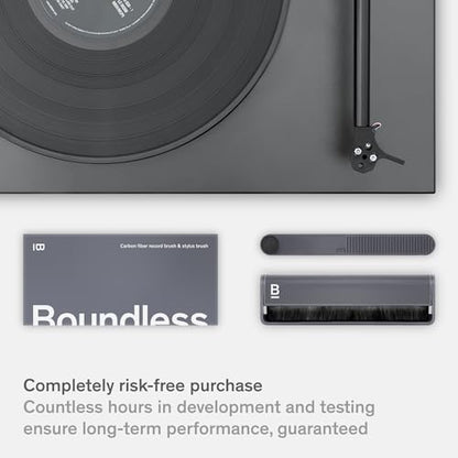 Boundless Audio Vinyl Record Cleaning Kit - 2-in-1 Brush & Stylus Cleaner - size: 2 pc