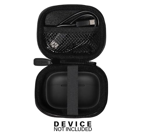 Case for TOZO A1 Mini Wireless Earbuds Bluetooth 5.3 in Ear Light-Weight Headphones (Black) - color: Black