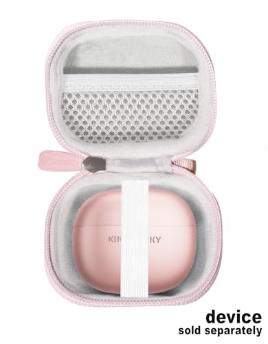 Case for King Lucky i121 Clip on Earbuds Open Ear 5.4 Headphones (Rose Gold) - color: Rose gold