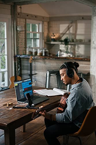 SENNHEISER Professional Profile - USB Cardioid Condenser Microphone & Table Stand, 1.2 m USB-C Cable - Mute Button, Built-in Headphone Jack, Gain, Mix & Volume Control, for PC & Mac,Black - style: Profile Mic