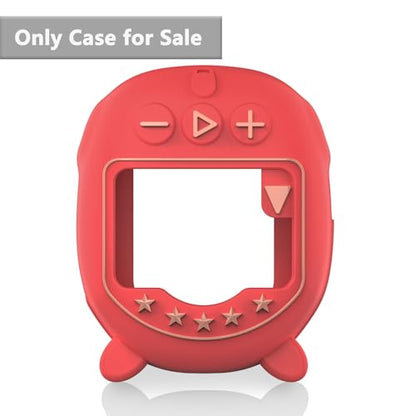 JCHPINE Silicone Cover Case for JBL Clip 5 Portable Bluetooth Speaker - color: Red