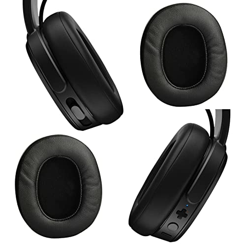 Replacement Ear Pads Memory Foam for Skullcandy Crusher Wireless Crusher | Headphones Ear Cushions Headset Earpads Ear Cups Cover Repair Parts for Skullcandy Crusher 3.0 Wireless Hesh 3