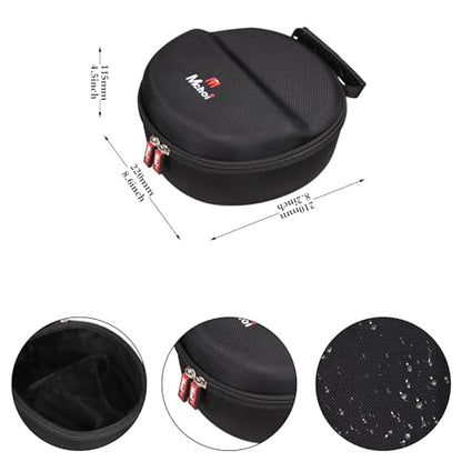 Mchoi Headphones Case Fits for Logitech Zone Vibe 100&125 / for Logitech G PRO X, G735 Wireless Headphones, Case Only, Black - color: Black