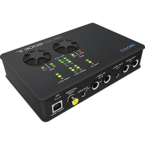 MOTU MicroBook IIc USB 2.0 Digital Audio Interface for Personal Studio Recording
