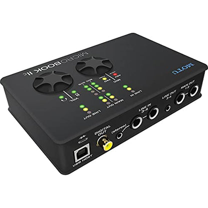 MOTU MicroBook IIc USB 2.0 Digital Audio Interface for Personal Studio Recording