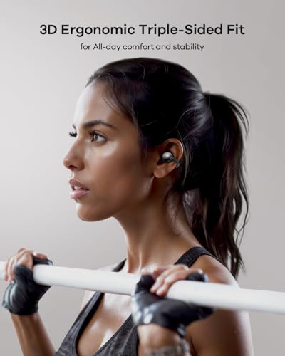 TALIX Ultra Open Ear Earbuds X6, Clip-On Headphone with Directional Sound, Ultra-Light Comfort Fit, Bluetooth 5.4 Wireless Earbuds, 26H Playtime, Spatial Sound, for Running, Workout & Daily Use(Blue) - color: Blue