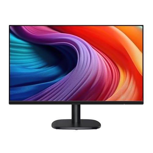 Amazon Basics 24 Inch (23.8 inch viewable) Monitor, FHD 1080P, Max 100Hz, VESA Compatible, Built-in Speakers, Black - size: 23.8 inch viewable, style: 100Hz