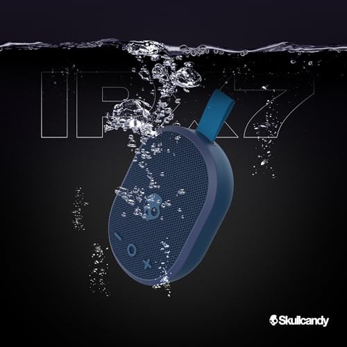 Skullcandy Kilo 2 Wireless Bluetooth Speaker, IPX7, 24-Hour Battery - color: Blue